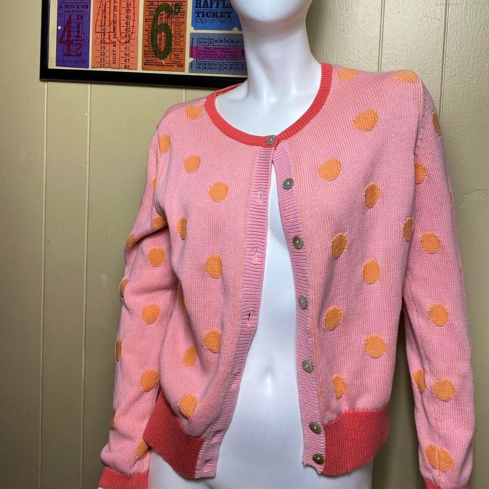 Talbots Women's Pink and Orange Jacket